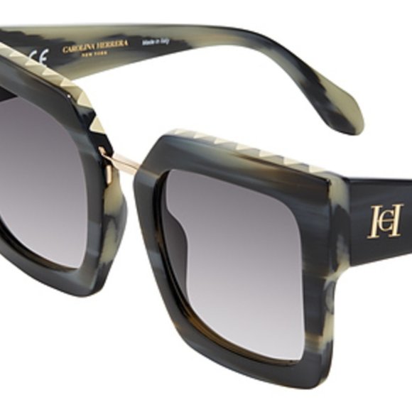 Carolina Herrera SHN606 Color 01CQ rectangle shape